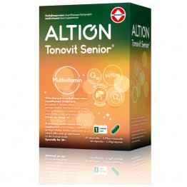 Altion Tonovit Senior Mutivitamins 40caps Πολυβιταμίνες