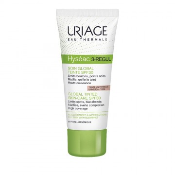 Hyseac 3-Regul Global Tinted Skin Care SPF30 40ml Καθαρισμος