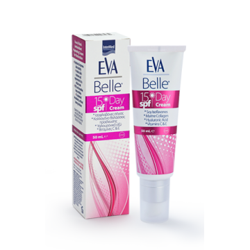 Eva Belle Day Face Cream SPF15 50ml Ενυδάτωση προσώπου