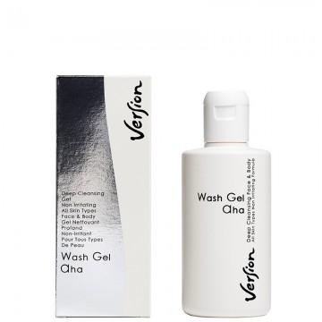 Version Wash Gel Aha 200ml Καθαρισμός Προσώπου