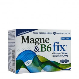 Magne & B6 Fix 30 φακελίσκοι των 5gr Ενέργεια-Τόνωση 