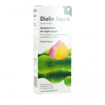 Diolin Liquid Epsilon Health (Box Of 6 Sachets) Πεπτικά Βοηθήματα
