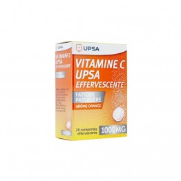 Upsavit-C Vitamin C 1000mg 20 Αναβράζοντα Δισκία Βιταμινη C 