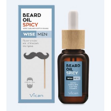 Wise Men Beard Oil Spicy 30ml Άντρας