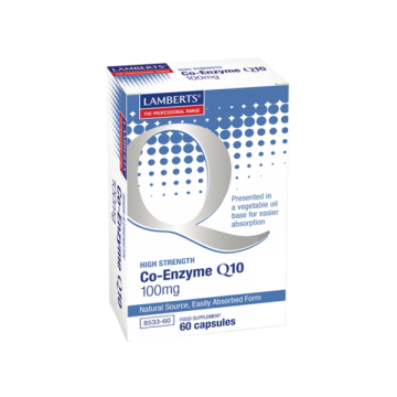 Co-ENZYME Q10 100mg 60CAPS Ενέργεια-Τόνωση 