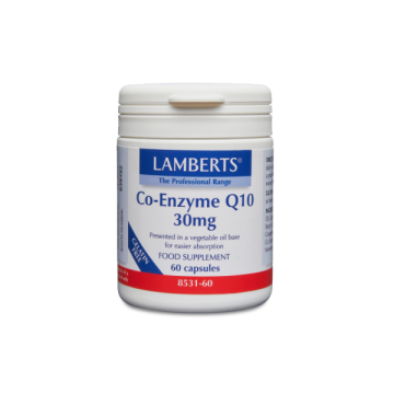 Co-ENZYME Q10 30mg 60CAPS Ενέργεια-Τόνωση 