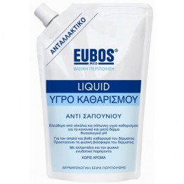 EUBOS LIQUID BLUE REFILL  400 ml Καθαρισμος