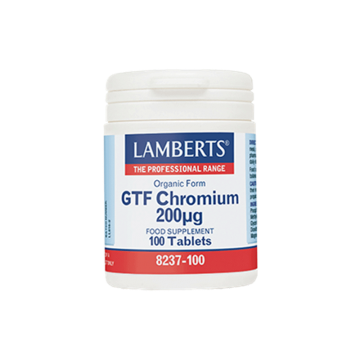 GTF CHROMIUM 200mcg 100CAPS Μέταλλα