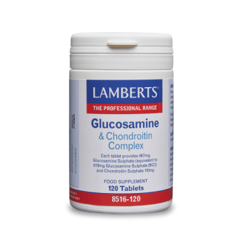 GLUCOSAMINE & CHONDROITIN COMPLEX 120TABS Οστά Αρθρώσεις