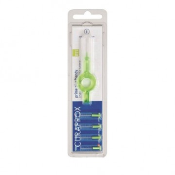 Curaprox CPS 011 Prime Plus Handy 5Τμχ & Λαβή UHS 409 1Τμχ Οδοντικο Νημα