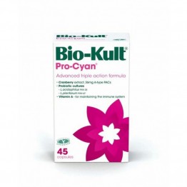 Bio-Kult Pro-Cyan, Τριπλής Σύνθεσης Cranberry για τη Διατήρηση της Καλής Υγείας του Ουροποιητικού 45caps Νεφρά-Υγεία Ουροποιητικού