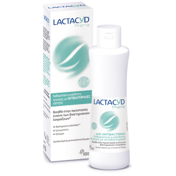 Lactacyd Pharma Antibacterial 250ml Ευαισθητη Περιοχη