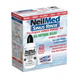 Sinus Rinse Adult Regular Kit x60sach Κρυολογημα-Καταρροη