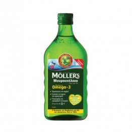 Moller's Μουρουνέλαιο 250ml Λεμόνι Λιπαρά οξέα