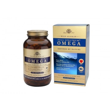 Wild alaskan spectrum omega softgels 120s Συμπληρώματα Διατρ.