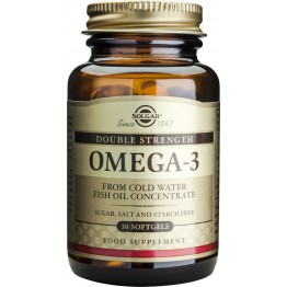 Omega-3 double strength softgels 30s Συμπληρώματα Διατρ.
