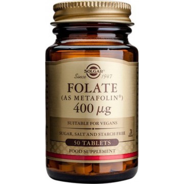 Folate 400mcg (metafolin) tabs50s Συμπληρώματα Διατρ.