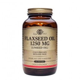 Flaxseed oil 1250mg softgels 100s Συμπληρώματα Διατρ.